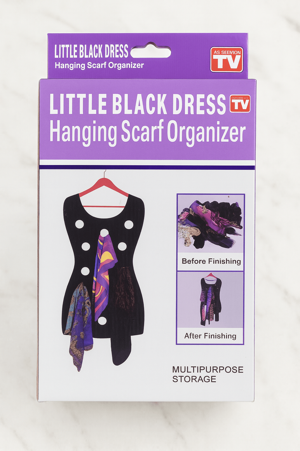 Hanging Scarf Organizer