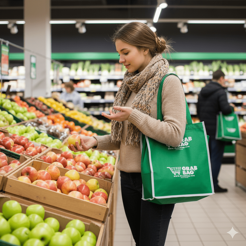 Grab Clip Shopping Bag