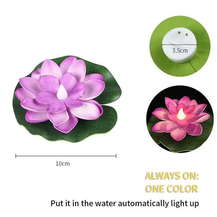 LED Flower Candle Set