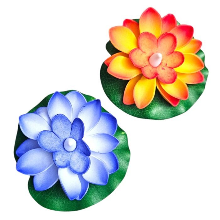LED Flower Candle Set